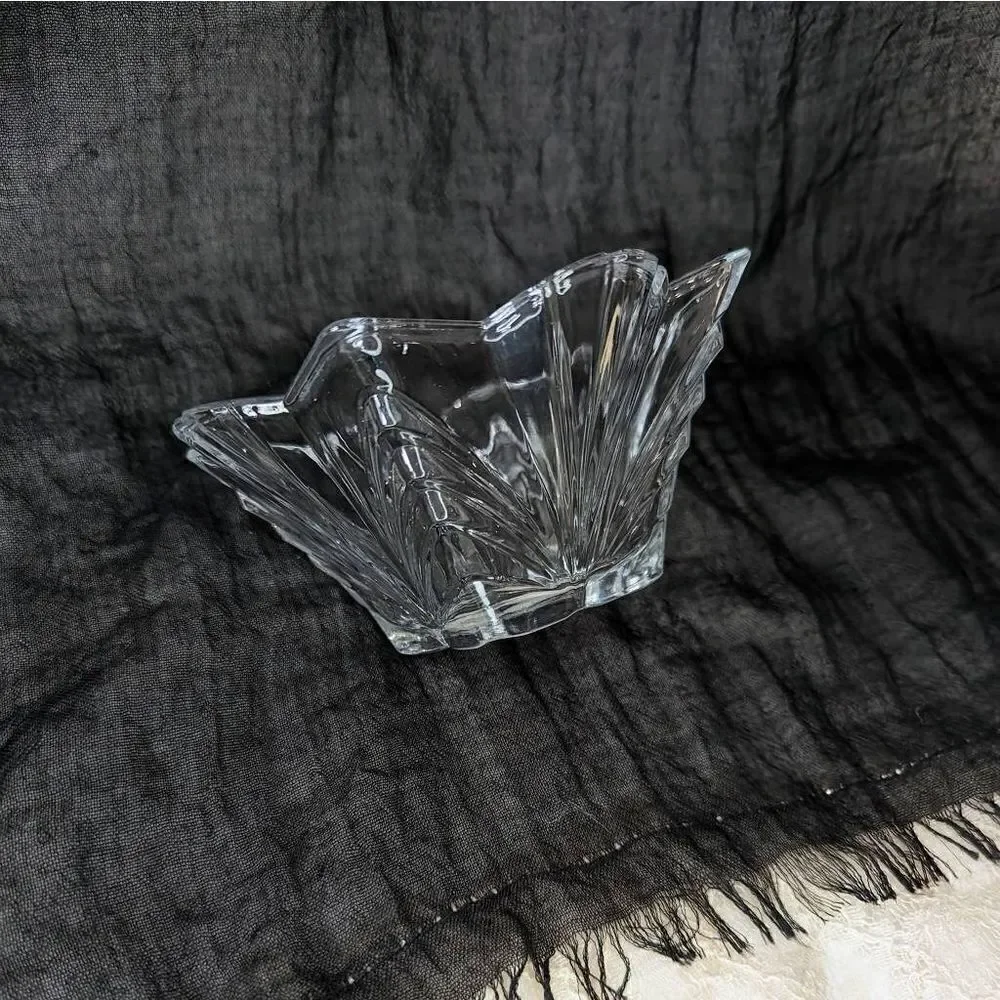 Vintage Crystal Bowl Dish Fifth Avenue Crystal LTD